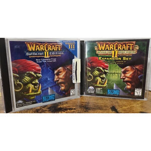 Warcraft II Battlenet Edition & Warcraft II Beyond the Dark Portal Expansion Set